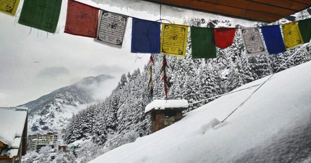 Indian Backpackers Hostel Manāli Kültér fotó